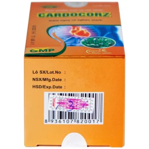 Viên uống Cardocorz NanoFrance tăng cường lưu thông máu, giảm nguy cơ huyết khổi (60 viên)