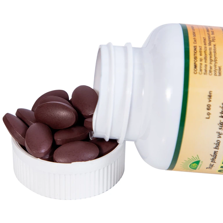 Viên uống Cardocorz NanoFrance tăng cường lưu thông máu, giảm nguy cơ huyết khổi (60 viên)