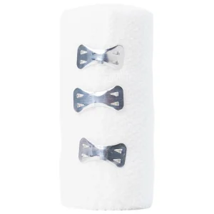 Băng thun 3 móc Urgoband hỗ trợ cầm máu, cố định khớp (10cm x 4.5m)