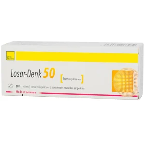 Viên nén Losar-Denk 50 điều trị tăng huyết áp (2 vỉ x 14 viên)