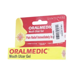 Gel bôi nhiệt miệng Oralmedic Mouth Ulcer Gel giảm đau và điều trị viêm loét, nhiệt miệng (0,3ml)