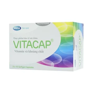 Viên uống Vitacap Mega We Care bổ sung Vitamin và khoáng chất cho cơ thể (5 vỉ x 10 viên)