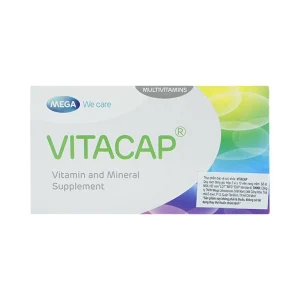 Viên uống Vitacap Mega We Care bổ sung Vitamin và khoáng chất cho cơ thể (5 vỉ x 10 viên)