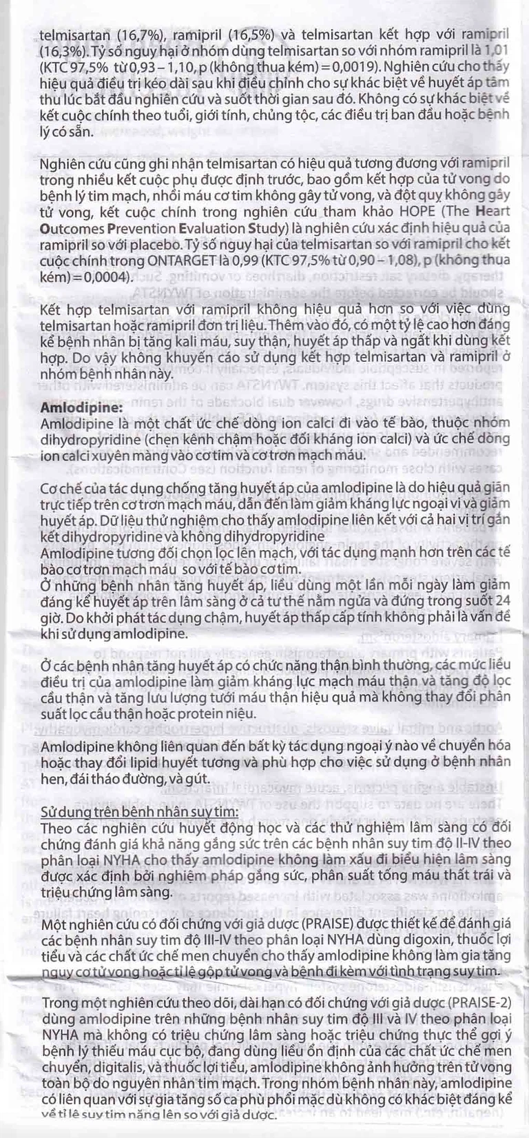 Thuốc Twynsta 80mg/5mg Boehringer điều trị tăng huyết áp vô căn (14 vỉ x 7 viên)