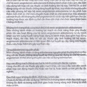 Thuốc Twynsta 80mg/5mg Boehringer điều trị tăng huyết áp vô căn (14 vỉ x 7 viên)