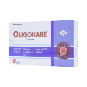 Viên uống Oligokare Ahaan Healthcare điều trị hiếm muộn ở nam giới (3 vỉ x 10 viên)