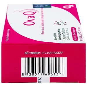 Viên uống OvaQ1 hỗ trợ bổ sung Myo Inositol, Acid folic và các chất cần thiết cho phụ nữ trước khi mang thai (3 vỉ x 10 viên)