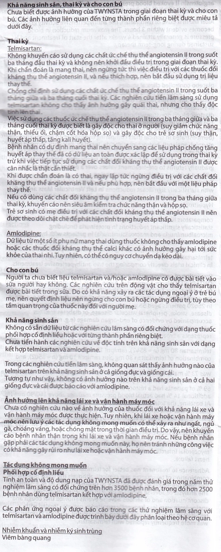 Thuốc Twynsta 40mg/5mg Boehringer điều trị tăng huyết áp vô căn (14 vỉ x 7 viên)