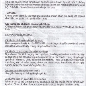 Thuốc Twynsta 40mg/5mg Boehringer điều trị tăng huyết áp vô căn (14 vỉ x 7 viên)