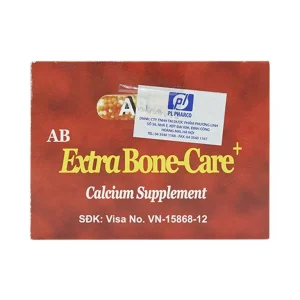 Thuốc AB ExtraBone-Care+ Aus Biopharm phòng và điều trị loãng xương, bổ sung canxi (6 vỉ x 10 viên)