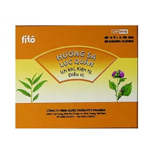 Thuốc Hương Sa Lục Quân Fito điều trị chứng chậm tiêu, kém ăn (10 vỉ x 10 viên)