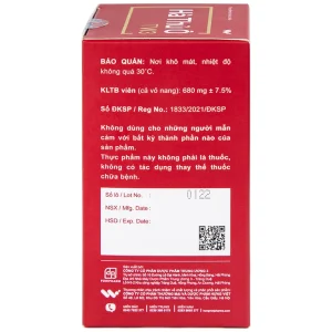 Viên uống Hà Thủ Ô TW3 hỗ trợ giảm nguy cơ tóc bạc sớm, gãy rụng tóc (30 viên)