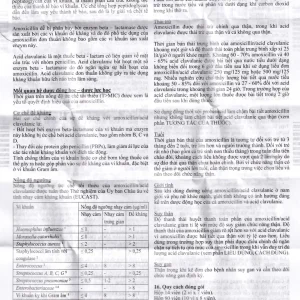 Thuốc Curam 1000mg Sandoz điều trị nhiễm khuẩn (10 vỉ x 8 viên)