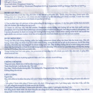 Bột pha uống U-Stone Casasco điều trị và phòng ngừa sỏi thận (60 gói)