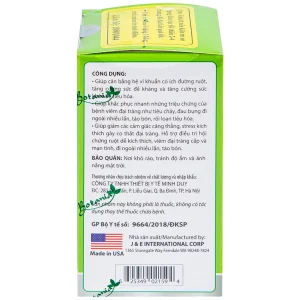 Viên uống BoniBaio Botania giúp cân bằng hệ vi khuẩn có ích đường ruột (30 viên)