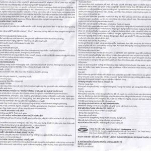 Viên nén Metsav 1000 Savi điều trị bệnh đái tháo đường típ 2 (10 vỉ x 10 viên)