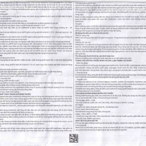 Viên nén Metsav 1000 Savi điều trị bệnh đái tháo đường típ 2 (10 vỉ x 10 viên)