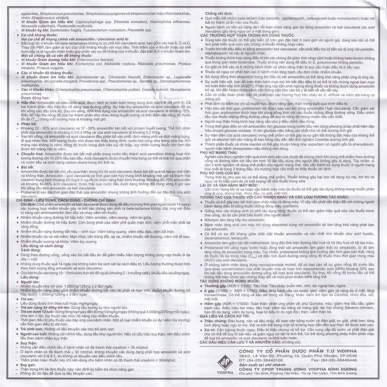 Thuốc Augxicine 500mg/62.5mg Jersey điều trị viêm amidan, viêm xoang (10 gói x 1000mg)