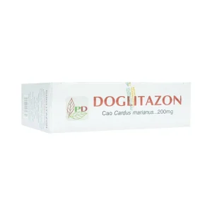 Thuốc Doglitazon 200mg Phương Đông điều trị rối loạn tiêu hóa, giải độc gan (12 vỉ x 5 viên)