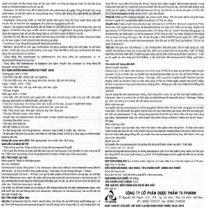 Thuốc Prazopro 20 TV.Pharm điều trị loét dạ dày, tá tràng lành tính (2 vỉ x 7 viên)