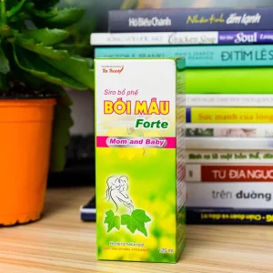 Siro bổ phế Bối Mẫu Forte Mom And Baby Tất Thành hỗ trợ bổ phổi ích phế, giảm ho (125ml)