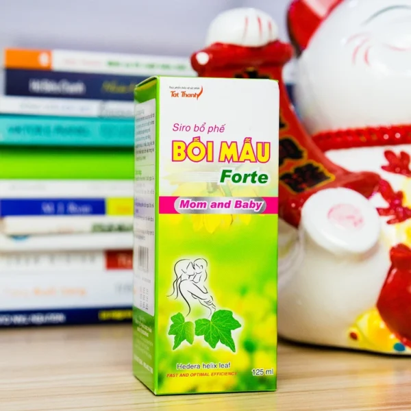 Siro bổ phế Bối Mẫu Forte Mom And Baby Tất Thành hỗ trợ bổ phổi ích phế, giảm ho (125ml)