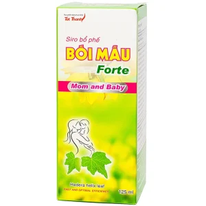 Siro bổ phế Bối Mẫu Forte Mom And Baby Tất Thành hỗ trợ bổ phổi ích phế, giảm ho (125ml)