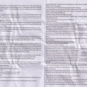 Thuốc Tadachem-20 Aurochem điều trị rối loạn cương dương (2 vỉ x 2 viên)