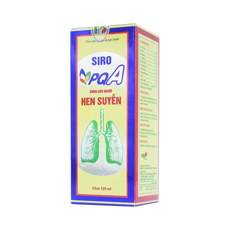 Siro PQA dùng cho người hen suyễn (125ml)