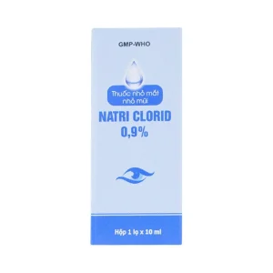 Thuốc nhỏ mắt, nhỏ mũi Natri Clorid 0.9% Gia Nguyễn dùng để rửa mắt, mũi (10ml)