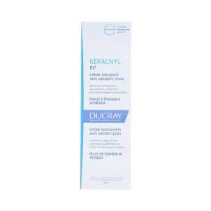 Kem dưỡng da Ducray Keracnyl PP anti-Blemish Soothing Cream giảm các đốm mụn và mờ vết thâm do mụn (30ml)