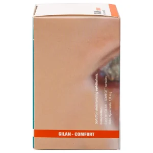 Dung dịch nhỏ mắt Gilan Comfort Solopharm 0.4ml điều trị khô mắt, hội chứng Stevens Johnson (30 ống)