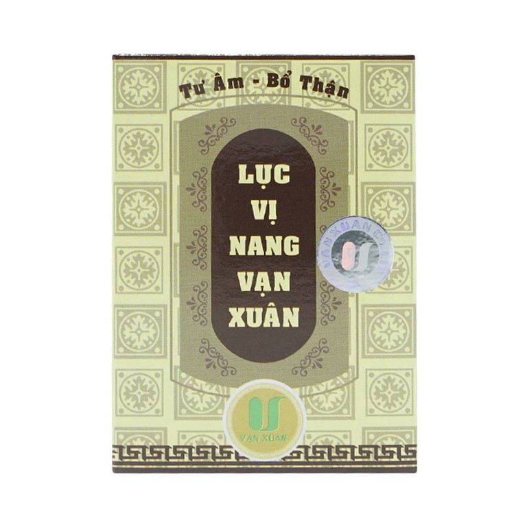 Thuốc Lục Vị Nang Vạn Xuân thận âm suy tổn, chóng mặt, ù tai (10 vỉ x 10 viên)