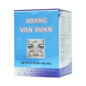 Thuốc Xoang Vạn Xuân giảm đau, chống viêm mũi dị ứng, viêm xoang (10 vỉ x 10 viên)