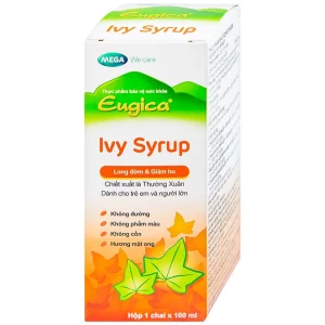 Siro Eugica Ivy MEGA We care hỗ trợ giảm ho, giảm đờm (100ml)