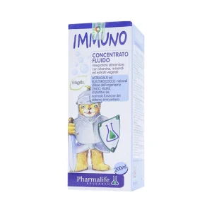 Siro Immuno Bimbi Concentrato Fluido Pharmalife hỗ trợ tăng cường chức năng miễn dịch (200ml)