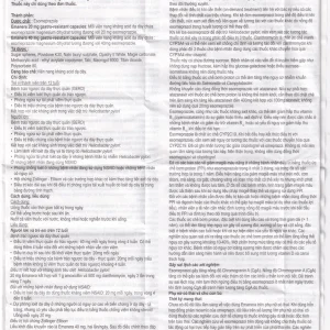 Thuốc Emanera 20mg KRKA điều trị trào ngược dạ dày thực quản (4 vỉ x 7 viên)