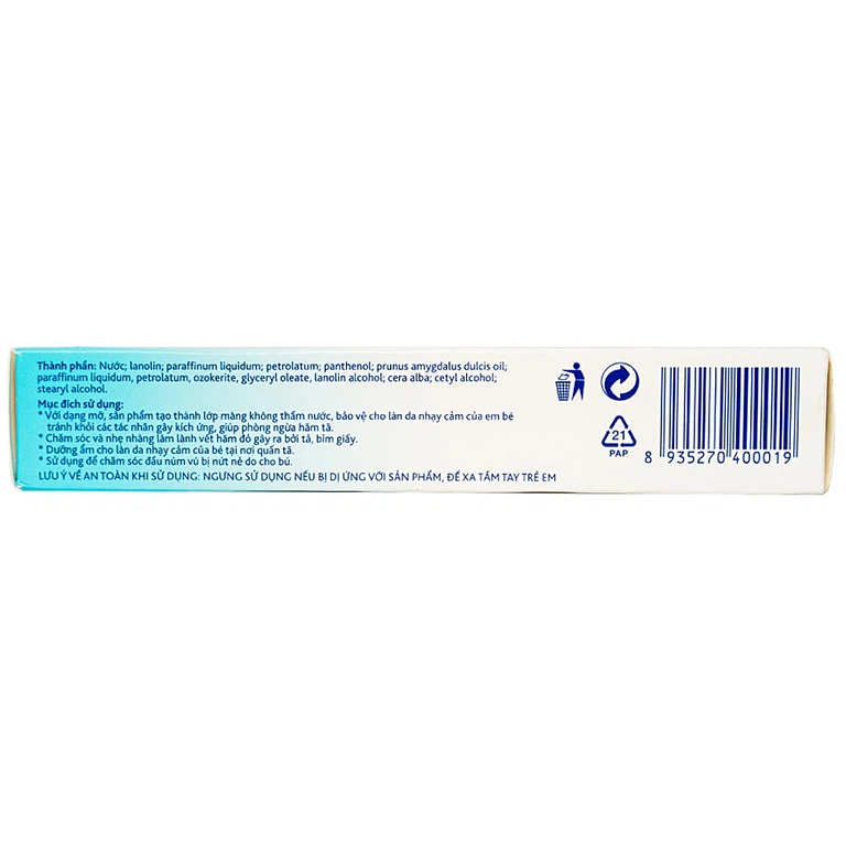 Kem bôi ngoài da Bepanthen Balm Bayer phòng ngừa hăm tã, dưỡng ẩm cho da nhạy cảm của bé (30g)