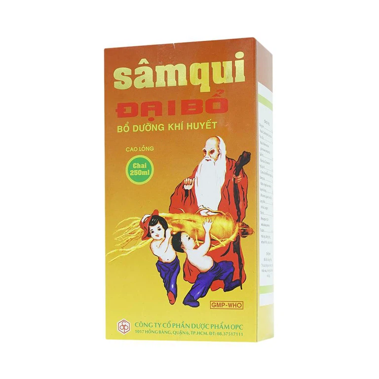 Siro Sâm Qui Đại Bổ OPC bổ dưỡng khí quyết (250ml)