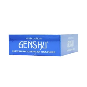 Thuốc Genshu Sagopha hỗ trợ điều trị rối loạn cương, yếu sinh lý (3 vỉ x 10 viên)