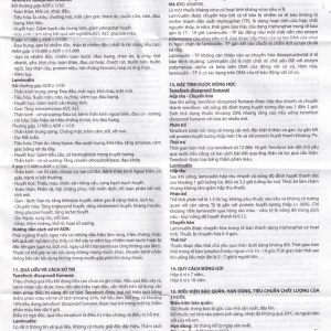 Thuốc Dinara Davipharm điều trị bệnh viêm gan siêu vi B mạn tính (4 vỉ x 7 viên)