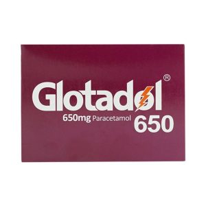 Thuốc Glotadol 650 Abbott hỗ trợ hạ sốt và giảm đau (10 vỉ x 10 viên)