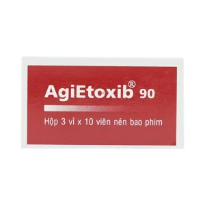 Thuốc Agietoxib 90 Agimexpharm điều trị viêm xương khớp (3 vỉ x 10 viên)