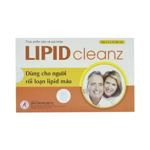 Viên uống Lipid Cleanz IMC hỗ trợ giảm cholesterol trong máu, giảm nguy cơ xơ vữa động mạch (3 vỉ x 10 viên)