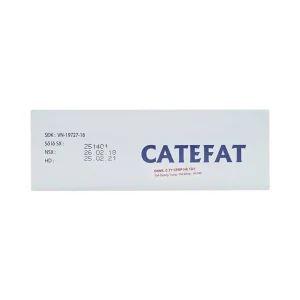 Dung dịch uống Catefat Cho-A điều trị đau thắt ngực, nhồi máu cơ tim (20 ống x 10ml)