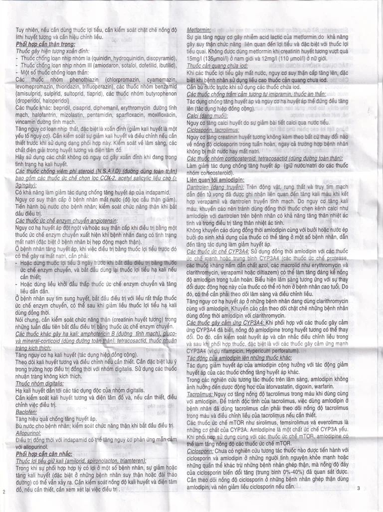 Thuốc Natrixam 1.5mg/5mg LES điều trị tăng huyết áp (30 viên)