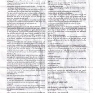 Thuốc Natrixam 1.5mg/5mg LES điều trị tăng huyết áp (30 viên)