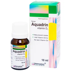 Dung dịch Aquadrin Balancepharm bổ sung Vitamin D3, ngăn ngừa còi xương, chậm lớn (10ml)