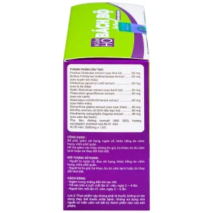 Viên ngậm ho Bách Bộ Mom And Baby Tất Thành hỗ trợ giảm rát họng, ngứa cổ, khản tiếng (5 vỉ x 4 viên)