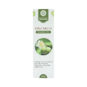 Dầu Mù U Tamanu Oil Đất Việt điều trị bỏng, tái tạo da, lành sẹo (10ml)